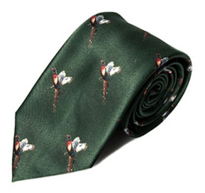 Carabou Country Tie - Olive Pheasant