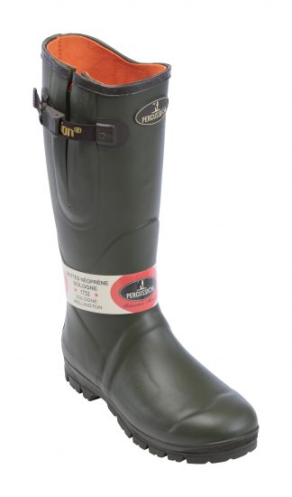 1748 Percussion Marly Jersey Lined Wellington Boots Wellies 