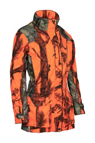 Percussion Ladies Blaze & Black Jacket Orange