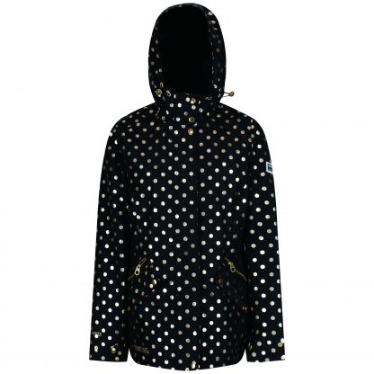 Regatta Basilia Jacket Black Polka Dot