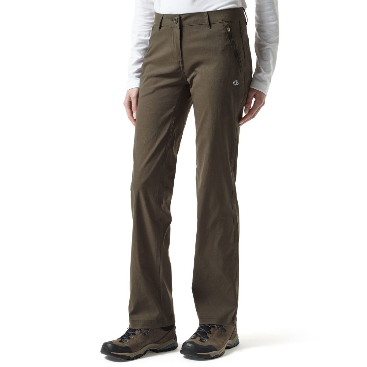 Craghoppers Women s Kiwi Pro Trousers Mid Khaki Edinburgh Outdoor Wear