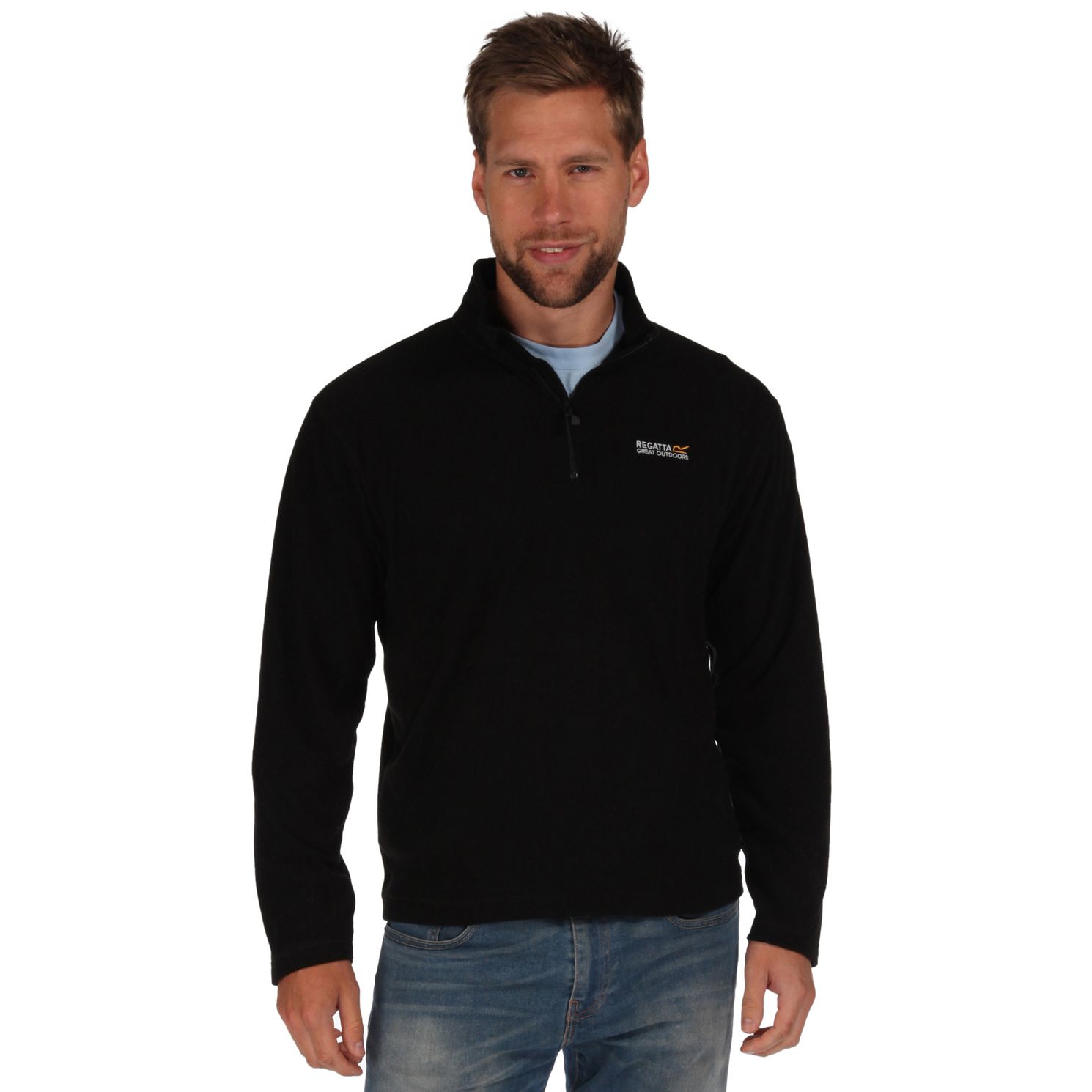 Regatta Men's Thompson Fleece - Black - Edinburgh Outdoor Wear