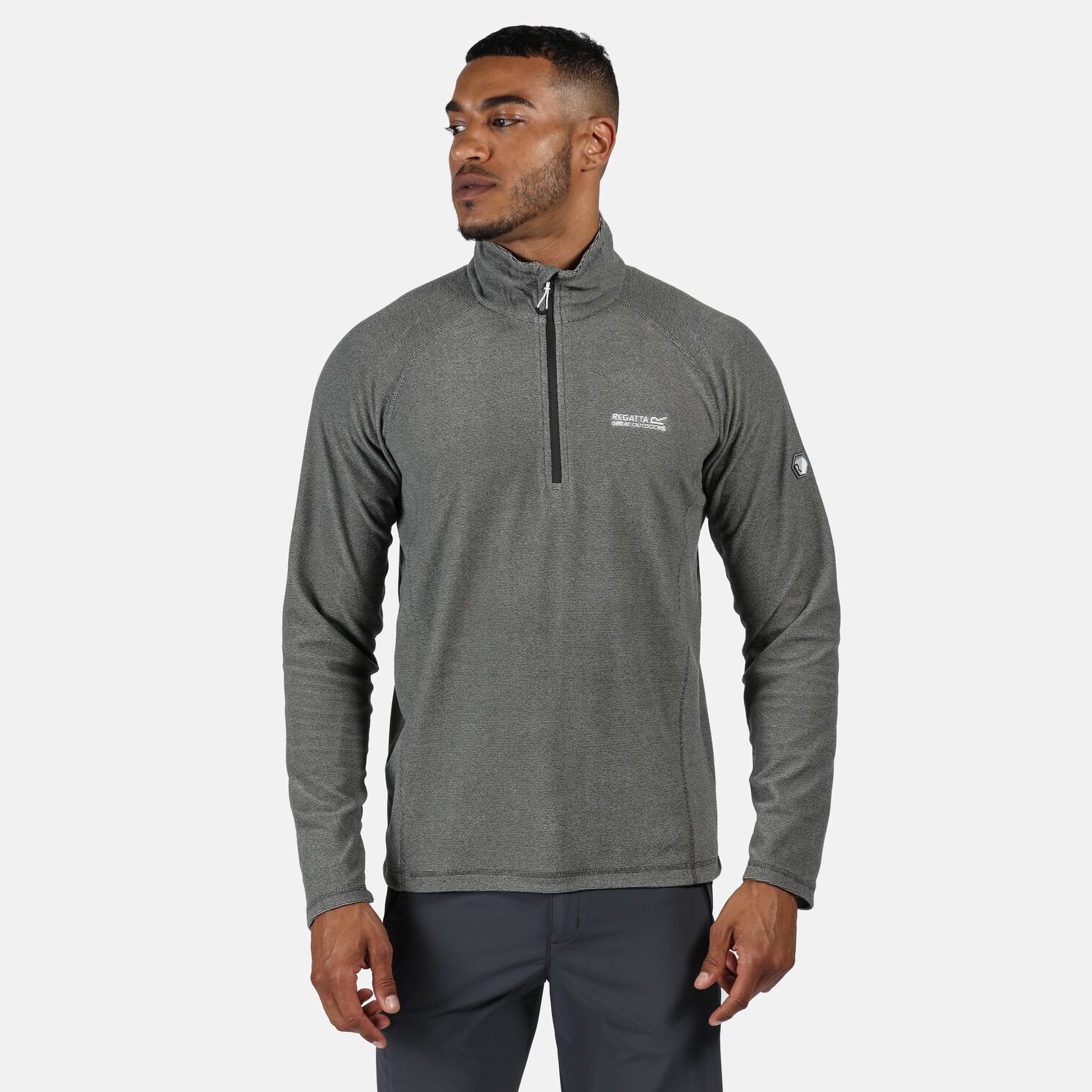 wijk Toegeven worst Regatta Montes Fleece Light Steel - Edinburgh Outdoor Wear