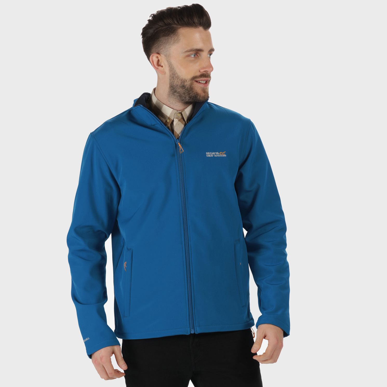 Regatta III Soft Shell Jacket Oxford Blue Navy - Edinburgh Outdoor Wear