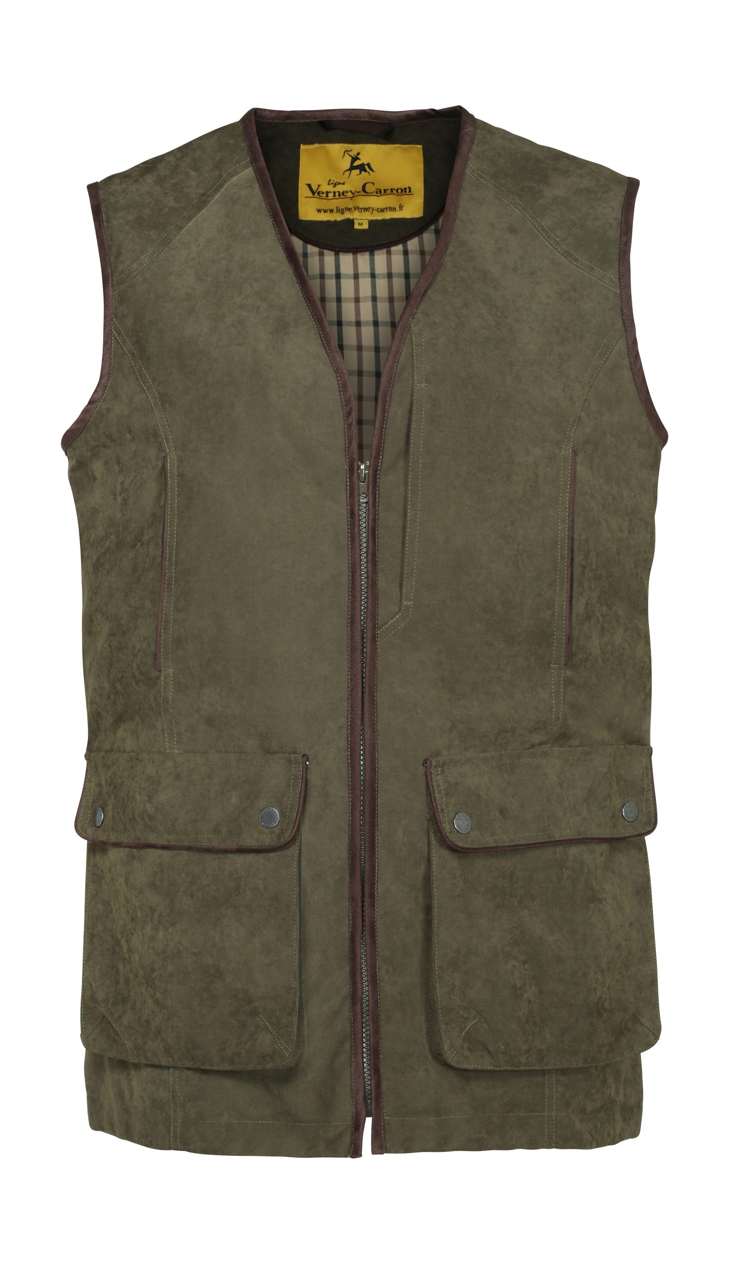 Percussion Tradition Vest With Cartridge Belt Khaki/Noir Edinburgh