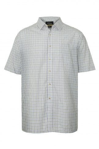 Champion Tattersall Short Sleeve Shirt Blue