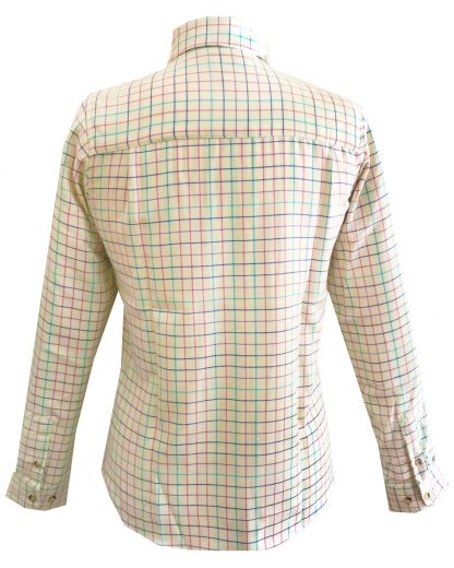 Regents View ladies Checked Long Sleeved Shirt