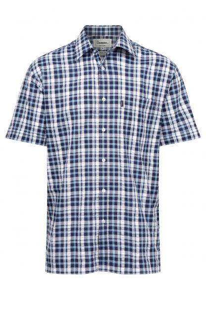 Champion Dornoch Short Sleeve Shirt Blue