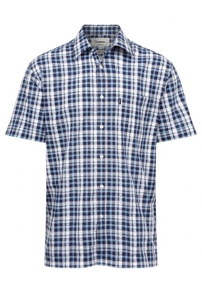 Champion Dornoch Short Sleeve Shirt Blue
