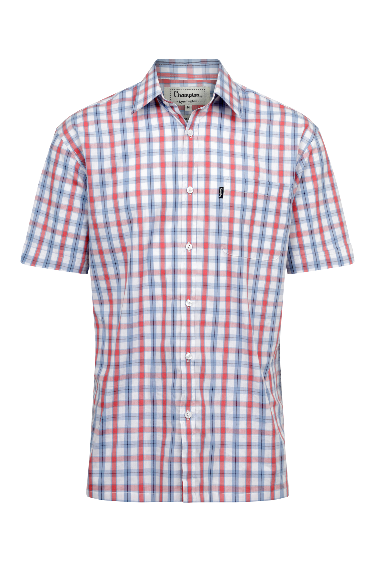 Champion Lymington Short Sleeve Shirt Coral - Edinburgh Outdoor Wear