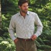 Champion Men's Salisbury Long Sleeve Shirt - Brown
