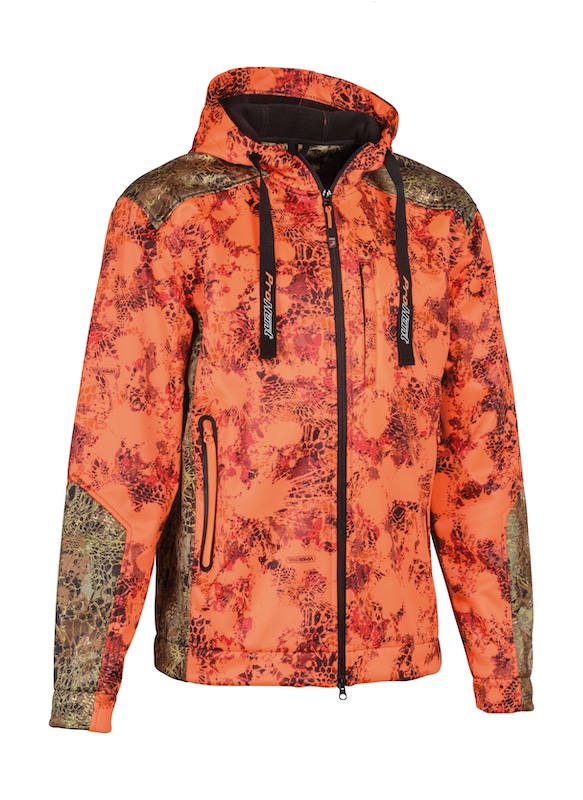 Verney Carron Wolf Zipped Jacket Orange Camo Edinburgh Outdoor Wear