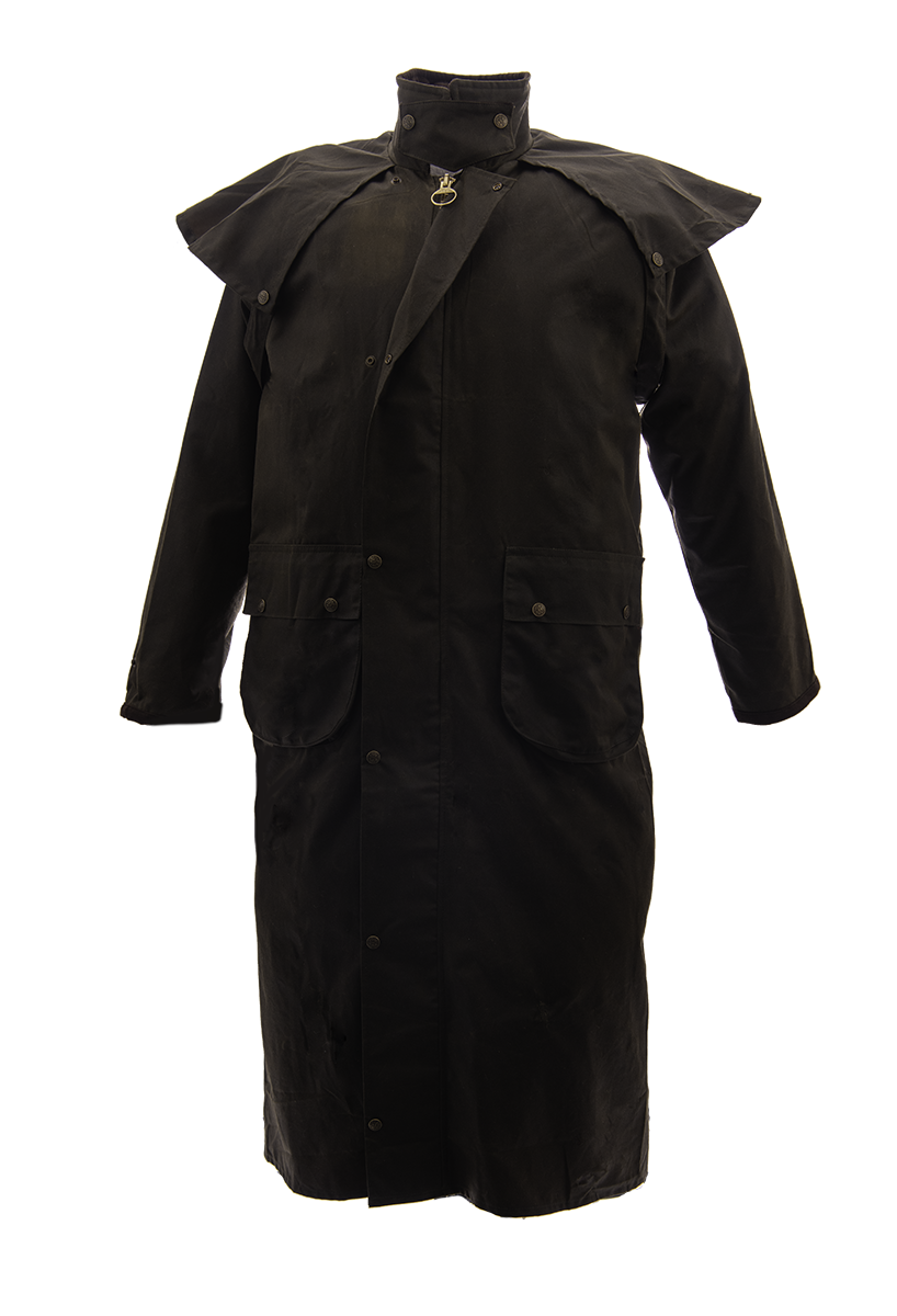 Hi-Diver Full Length Wax Jacket Olive - Edinburgh Outdoor Wear