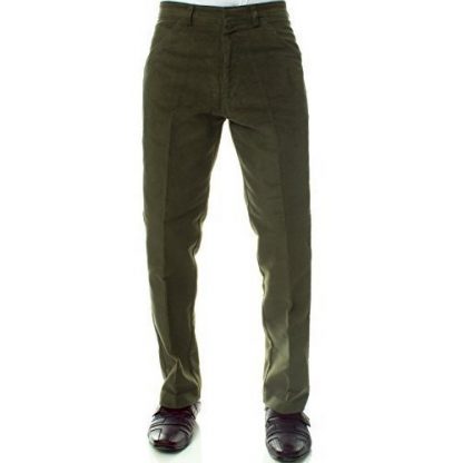 Carabou Moleskin Trousers Olive