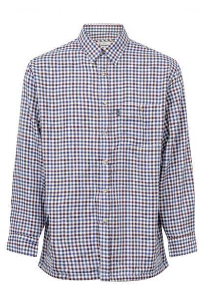 Champion Heathfield Fleece Lined Shirt Blue