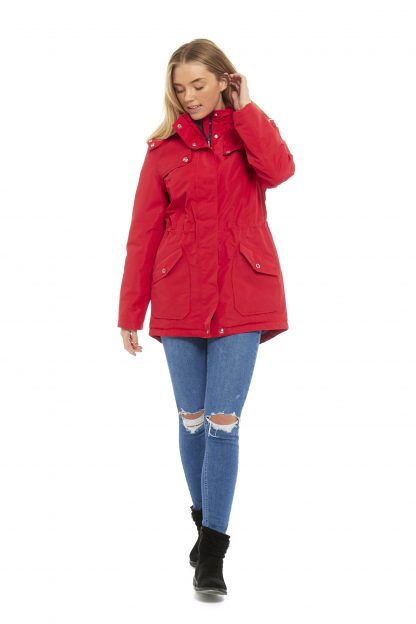 Arctic Storm Ladies Abbey Jacket Red