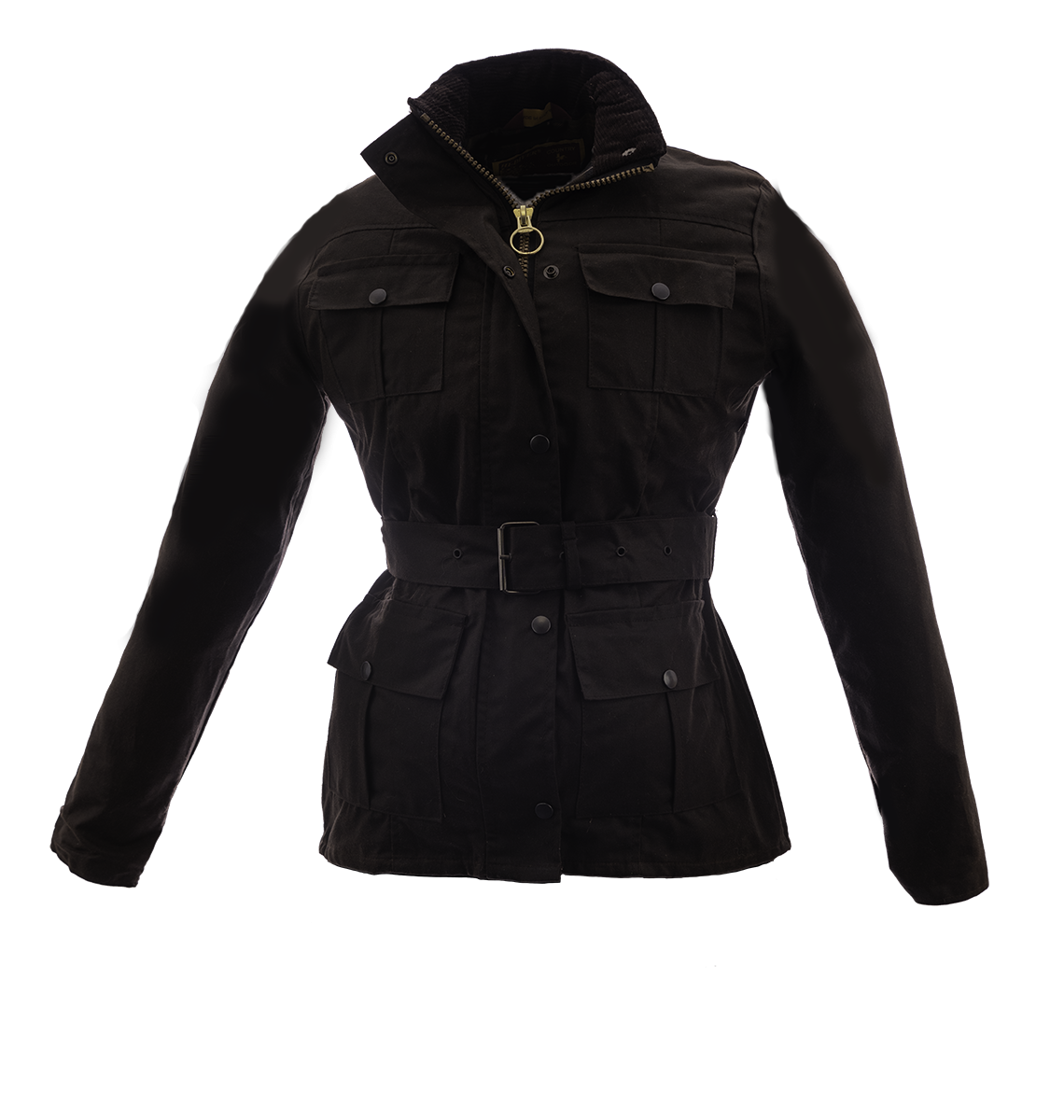 HiDiver Ladies Belted Wax Jacket Brown Edinburgh Outdoor Wear
