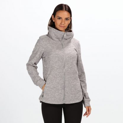 Regatta Ladies Fleece Light Grey - Outdoor Clothing