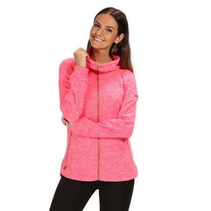 Regatta Ladies Fleece Neon Pink - Outdoor Clothing