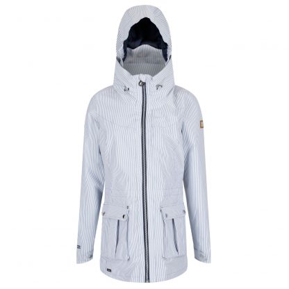 Regatta Ladies Nikotah Jacket White Stripe