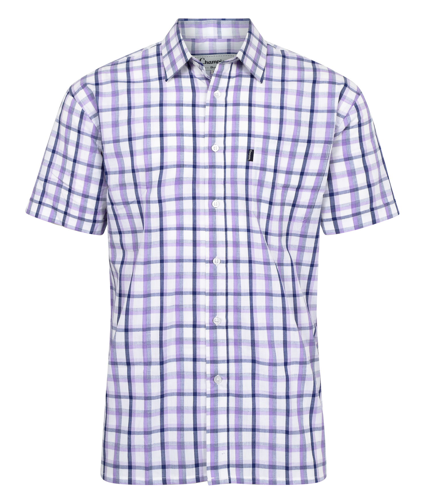Champion Bude Short Sleeve Shirt - Navy - Edinburgh Outdoor Wear