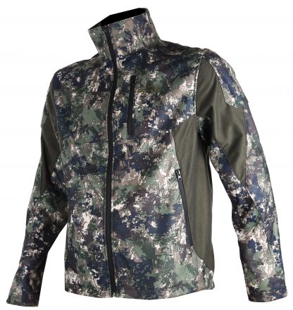 Somlys Silentek Jacket Green Pixel Camouflage