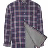 Champion Stroud Fleece Lined Shirt Blue