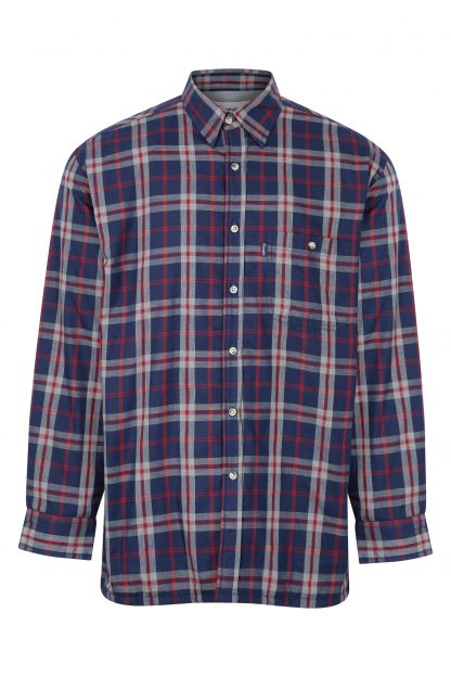 Champion Stroud Fleece Lined Shirt Blue