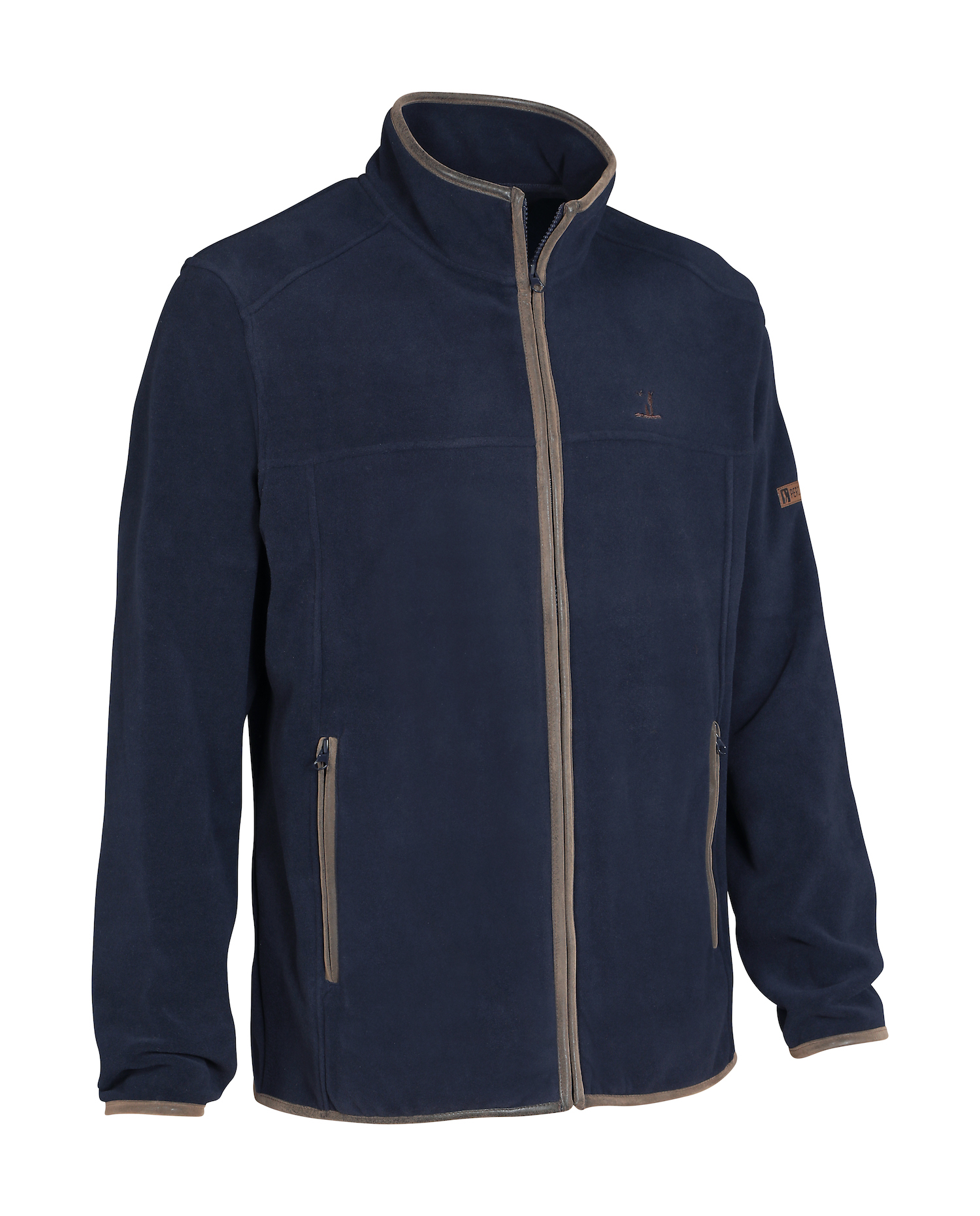 Percussion Scotland Fleece Jacket in Navy