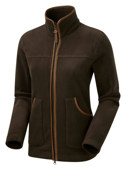 ShooterKing Ladies Performance Fleece Jacket Brown