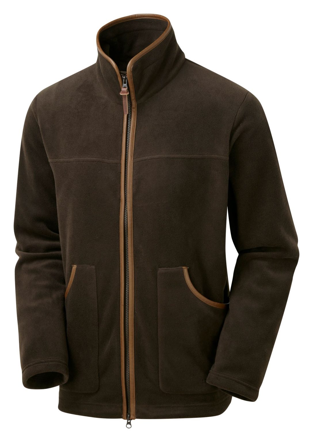 ShooterKing Men's Performance Fleece Jacket Brown Edinburgh Outdoor