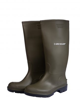 Dunlop Rubber Wellingtons Green