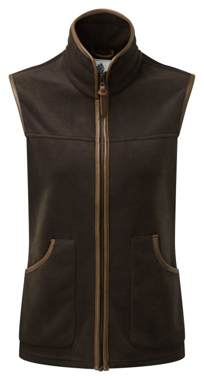 ShooterKing Ladies Performance Fleece Gilet Brown