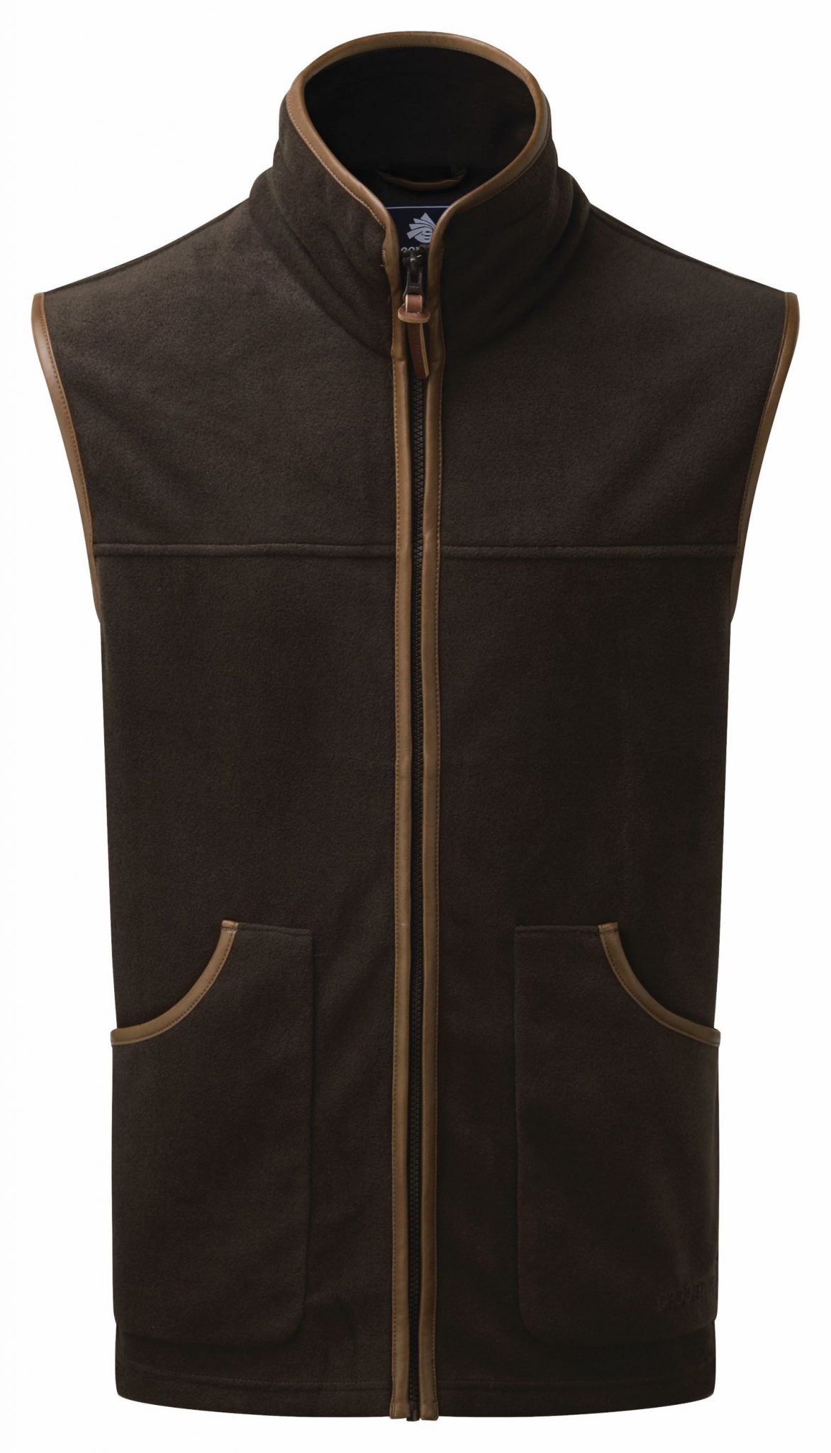 ShooterKing Men's Performance Fleece Gilet Brown Edinburgh Outdoor Wear