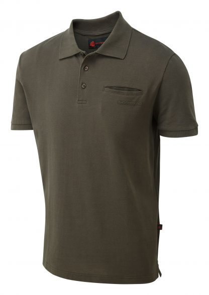 ShooterKing Game Polo Shirt Brown