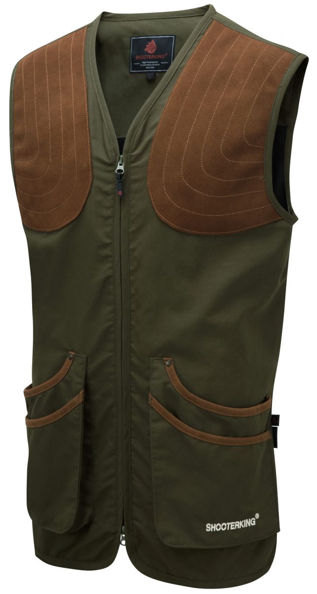 ShooterKing ClayShooter Vest - Green - Edinburgh Outdoor Wear