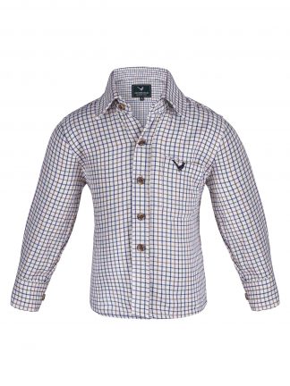 Kids Long Sleeve Country Shirt - Edinburgh Outdoor Wear