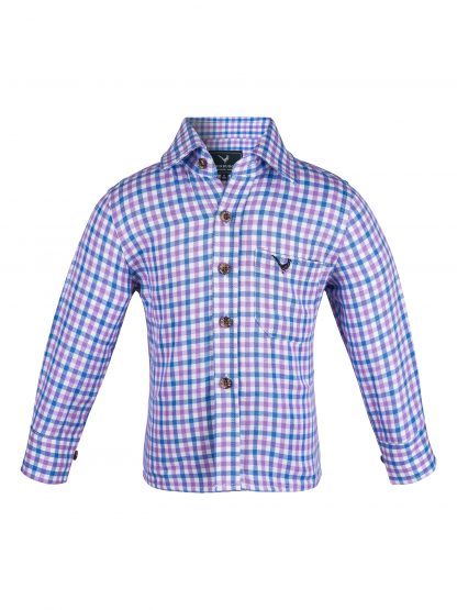 Kids Long Sleeve Country Shirt - Edinburgh Outdoor Wear