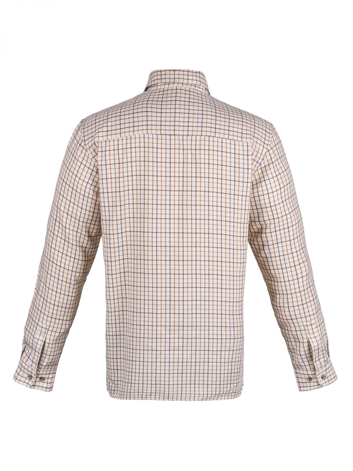 Edinburgh Outdoor Wear Men's Brodie Shirt Brown Edinburgh Outdoor Wear