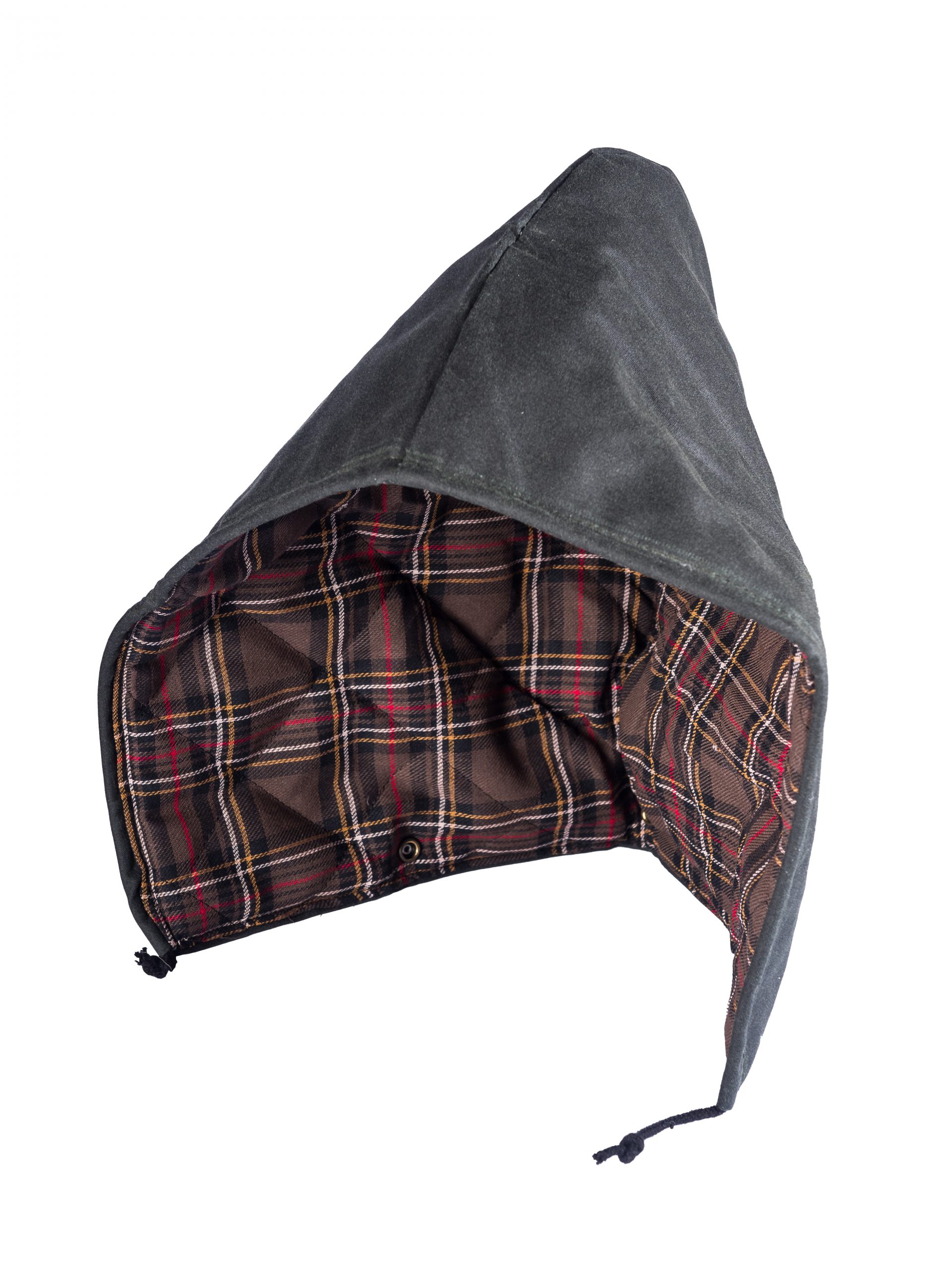 Ladies wax top jackets with hood