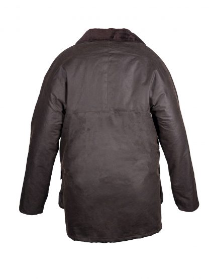 Edinburgh Outdoor Wear Men's Wax Jacket - Brown - Edinburgh Outdoor Wear