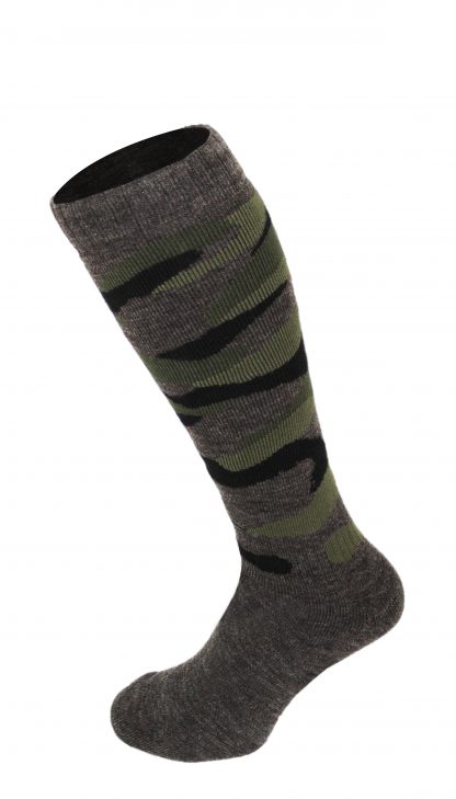 Oxford Blue Mens Knee High Camo Socks