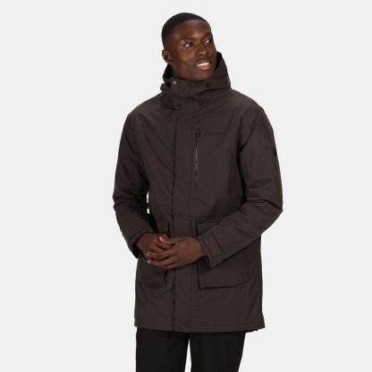 Regatta Mens Largo III Parka Jacket Ash