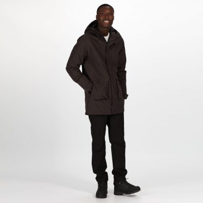 Regatta Mens Largo III Parka Jacket Ash