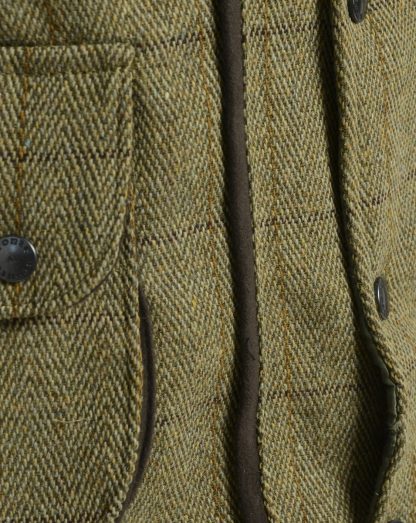 Bronte Derby Tweed Gilet Beige