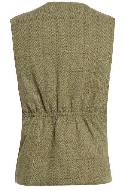 Bronte Derby Tweed Gilet Beige