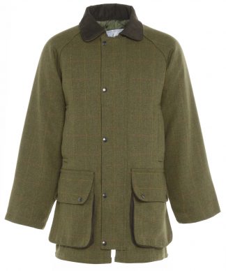 Bronte Derby Tweed Jacket Olive
