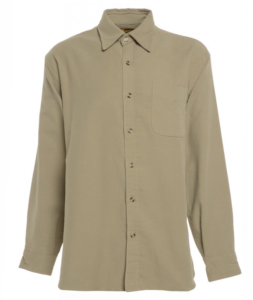 Bronte Men's Moleskin Shirt Lovat Edinburgh Outdoor Wear
