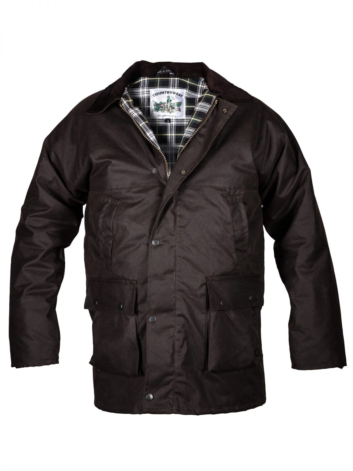 EdinburghOutdoorWear Countrywear Wax Jacket Brown Edinburgh Outdoor Wear