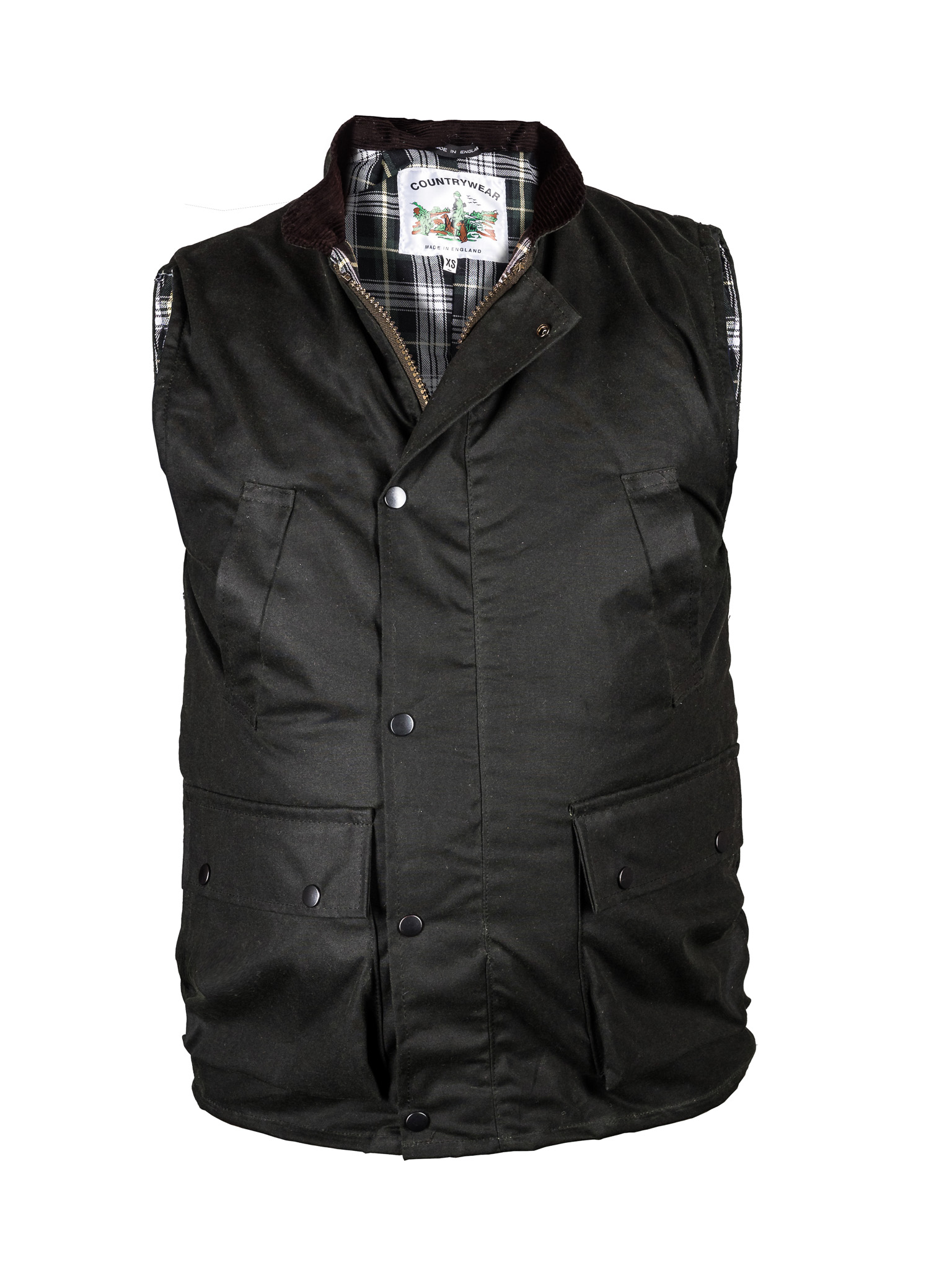 Country Wear Wax Gilet - Edinburgh Outdoor Wear